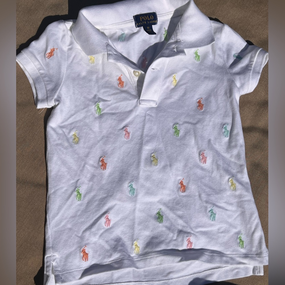 Polo by Ralph Lauren White Summer polo.